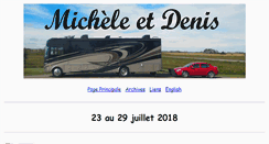 Desktop Screenshot of michele-denis.com